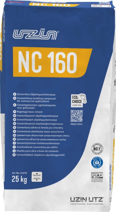 Uzin NC 160 25 kg cementowa masa samopoziomująca