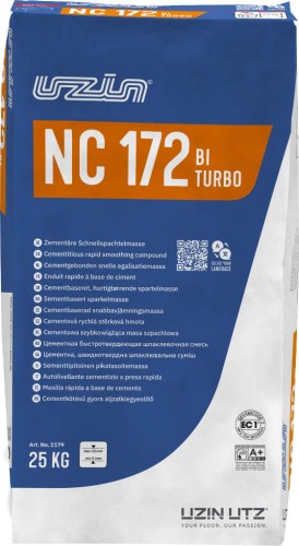 Uzin Nc 172 BiTurbo 25 kg  Szybka cementowa masa niwelująca