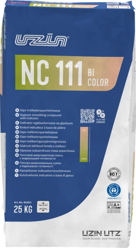 Uzin Nc 111 BiColor 25 kg anhydrytowa masa samopoziomująca
