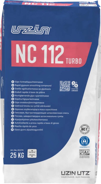 Uzin Nc 112 Turbo 25 kg anhydrytowa masa samopoziomująca