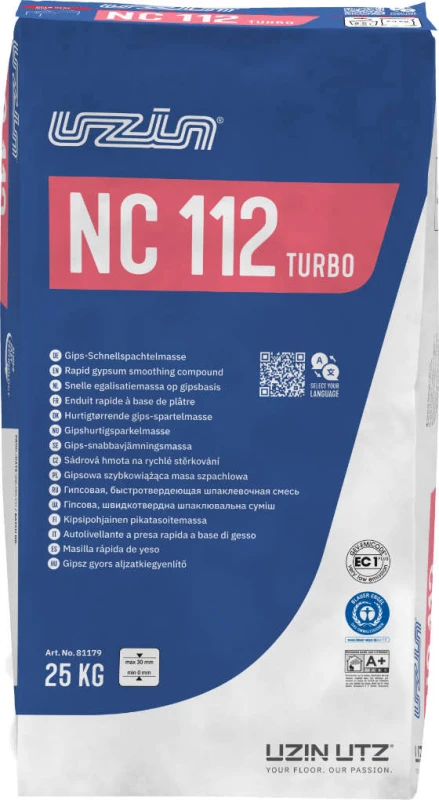 Uzin Nc 112 Turbo 25 kg anhydrytowa masa samopoziomująca