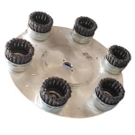 Tarcza z głowicami szczotkowymi Wolff 15735