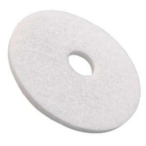 Pad czyszczący biały 16" 406 mm, grubość 10/20 mm 