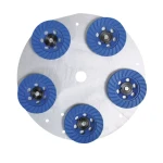 Tarcza szlifierska z diamentowymi głowicami ściernymi w układzie spiralnym Wolff 14248