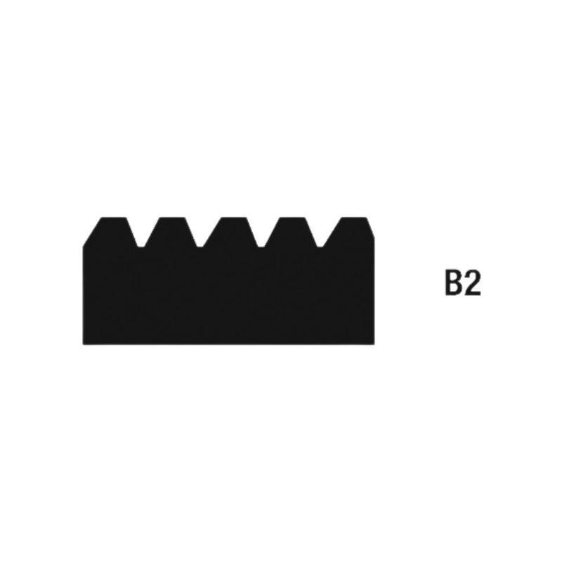 Listwa zębata b2 do szpachelek 21 lub 28 cm.webp