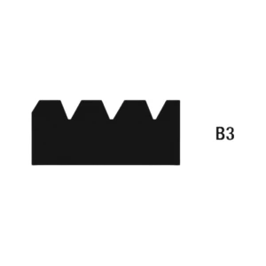 Listwa zębata b3 do szpachelek 21 lub 28 cm.webp