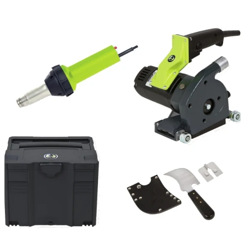 Zestaw do spawania i frezowania wykładzin Combi Wolff 56357