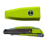 Nóż budowlany metalowy z ostrzem łamanym 18 mm Wolff 55030