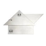 Zestaw szablonów trójkątnych i wyokrąglonych do wykładzin Wolff 74949