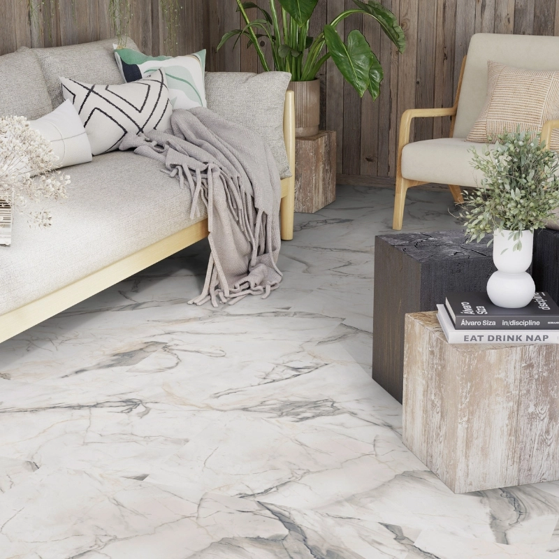 Panele winylowe Tarkett Id Inspiration 30 Naturals Carrara Grande White 24533044