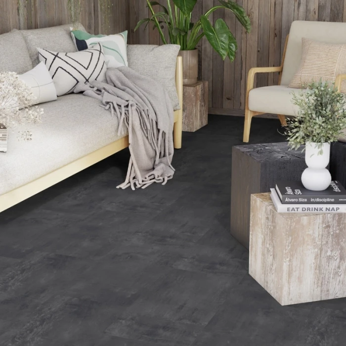 Panele winylowe Tarkett Id Inspiration 55 Classic Vintage Zinc Black 24516003