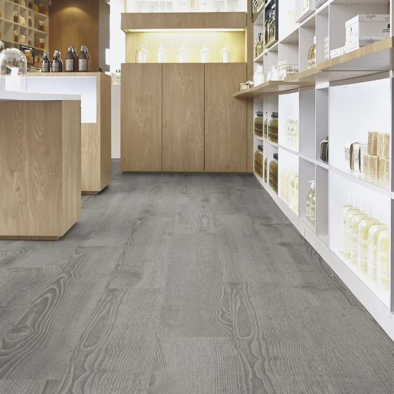 Panele winylowe Tarkett Id Inspiration 55 Classic Scandinavian Oak Dark Grey 24513015