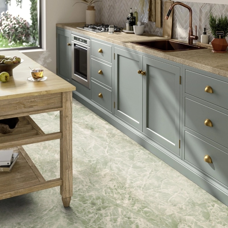 Panele winylowe Tarkett Id Inspiration 55 Naturals Emperador Green 24522049