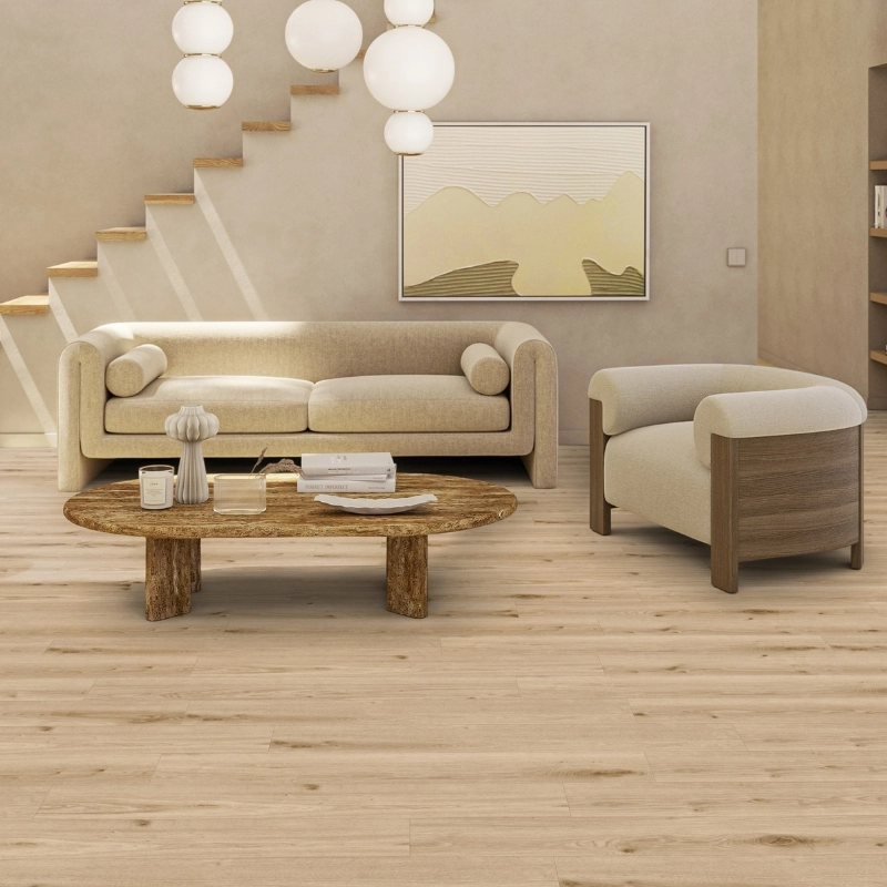 Panele winylowe przemysłowe Tarkett Id Inspiration High Traffic 70 Authentics Delicate Oak Barley 24502094