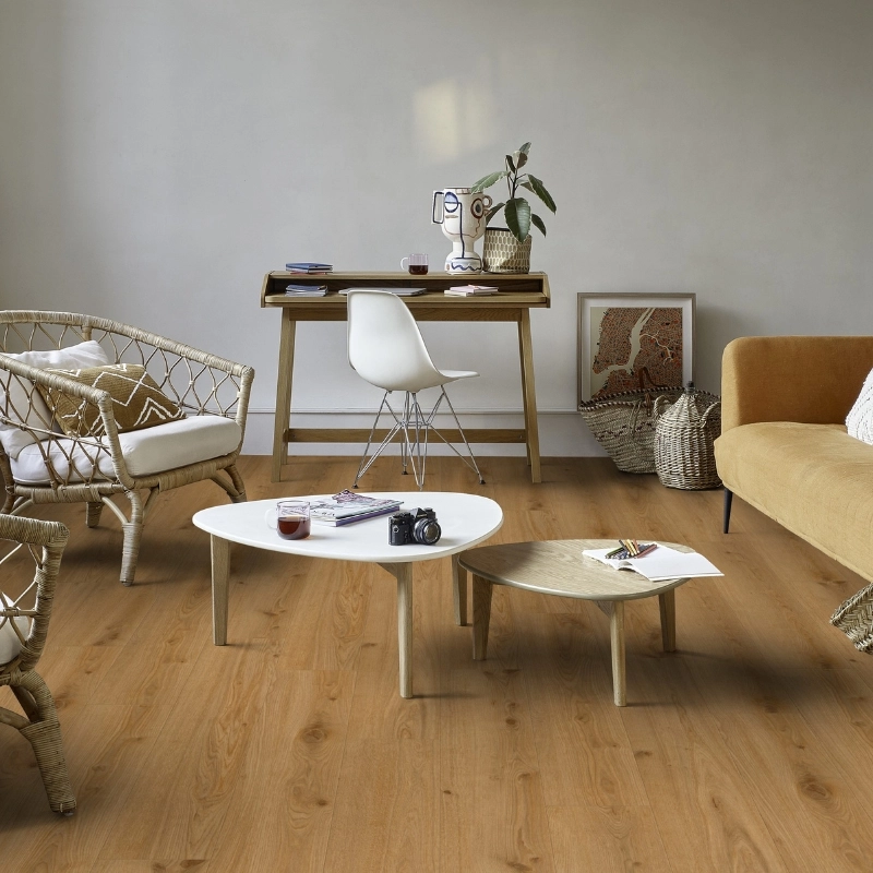 Panele winylowe przemysłowe Tarkett Id Inspiration High Traffic 70 Authentics Delicate Oak Toffee 24502093