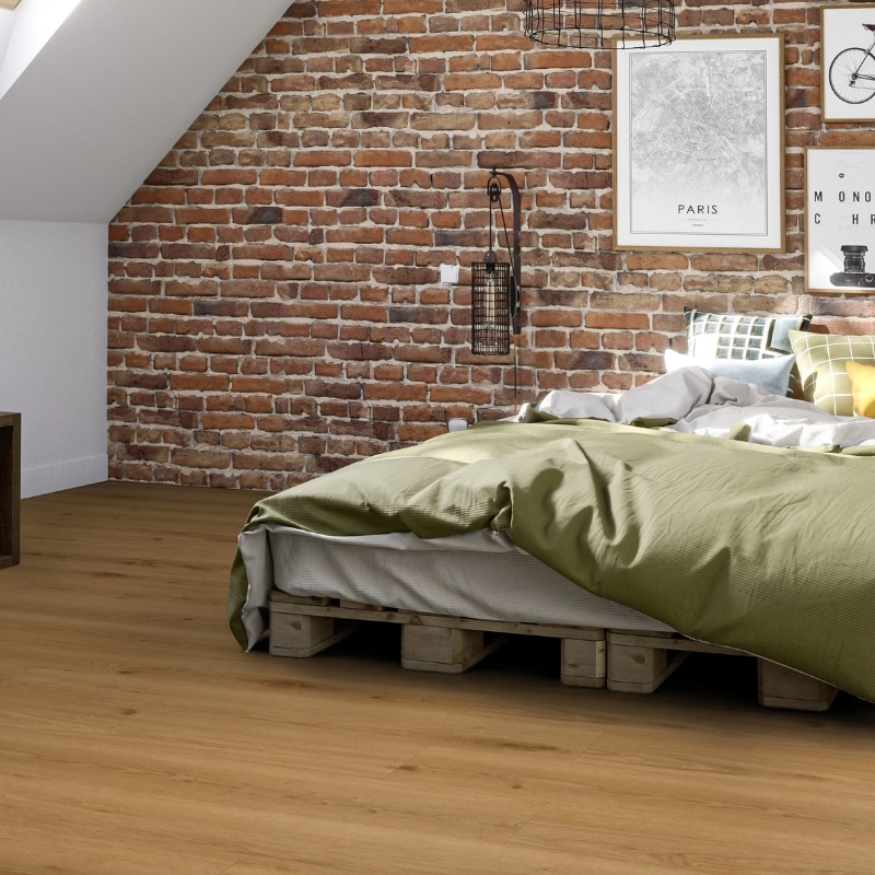 Panele winylowe przemysłowe Tarkett Id Inspiration High Traffic 70 Authentics Delicate Oak Toffee 24502093