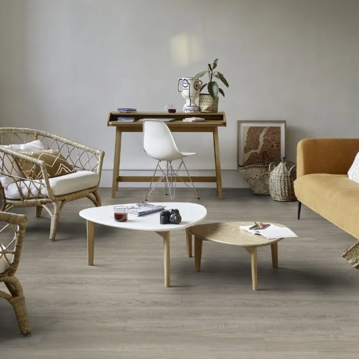 Panele Winylowe Tarket ModularT 7 Oak Modern Light Grey 257021047