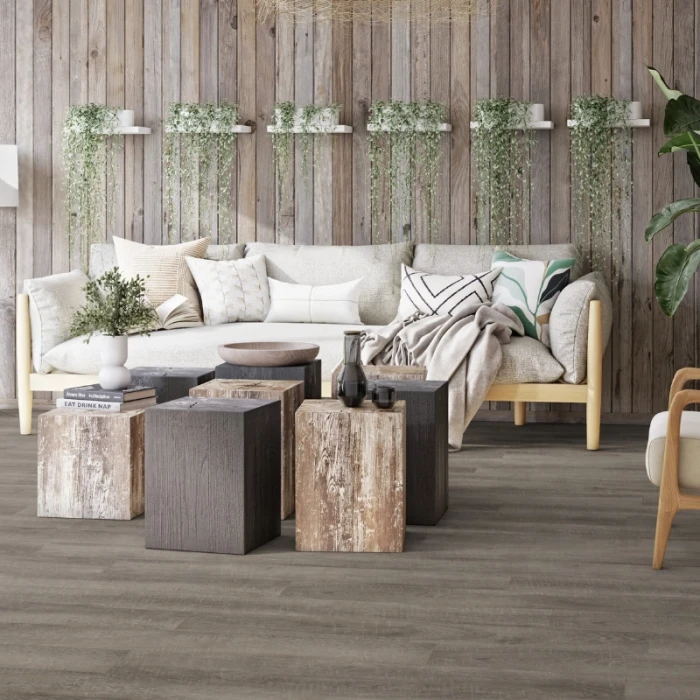 Panele winylowe na klik Tarkett Id Inspiration Click Solid 55 Classic Antik Oak Dark Grey 24616006