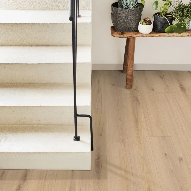 Tarkett Essence Glue-Down Primary Oak Beige 260053003 panele winylowe aranżacja 2